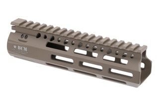 BCM 7" MCMR Modular Rail FDE AR-15 Handguard M-LOK mounting system